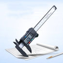 6" LCD Digital Electronic Vernier Caliper ABS Plastic Micrometer Gauge NBH