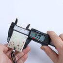 6" LCD Digital Electronic Vernier Caliper ABS Plastic Micrometer Gauge NBH