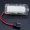 2x 18 LED 12V Trunk Number License Plate Light For Ford Focus Mondeo Fi JVO