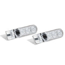 2PCS T10 5050 6SMD RGB LED Multi Color Light Car Wedge Bulbs Remote Contr UPS