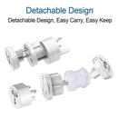 Universal Travel Adapter Wall Charger International Useful US UK AU EU Plug In c