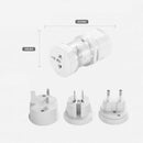 Universal Travel Adapter Wall Charger International Useful US UK AU EU Plug In c
