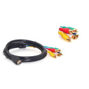 480P 720P 1080P Support HDMI Male to 5 RCA RGB Audio Video AV Component Cable