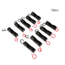 Lot 10PCS Practical Plastic Battery Box Case Holder Switch Fr 3.7V 18650 Battery