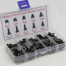 200PCS 6mm Copper Tactile Push Button Switch Mini Momentary Tact Assortme SOY