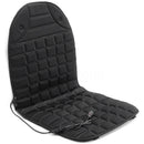10A 12V Black Thickening Heated Car Seat Heater Chair Cushion Warmer Cover FGW
