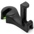 2*Car Seat Back Headrest Dual Hook Holder Plastic Hanger Fit For Bag Pur YNG