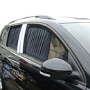 2x 50cm Car Window Sun Shade Cover Sunshade Curtain UV Protection Shield Visor