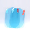 2x Blue Car Rearview Mirror Anti-Fog Films Waterproof Clear Anti-glare Me EIY