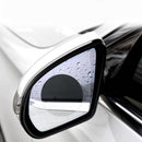 2x Blue Car Rearview Mirror Anti-Fog Films Waterproof Clear Anti-glare Me EIY