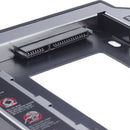 Aluminum SATA to SATA Hard Drive 9.5mm Universal Caddy For Laptop CD/D PSR