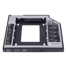 Aluminum SATA to SATA Hard Drive 9.5mm Universal Caddy For Laptop CD/D PSR