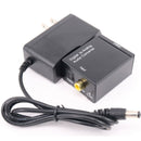5V DC/1A Optical Coax Toslink Digital to Analog Converter RCA L/R Stereo FIK