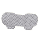 Flexible Soft Comfort Car Auto Grey Plush Rear Seat Cover Pad Mat Chair TYG