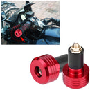 2pcs 22mm Aluminum Motorcycle Anti Vibration Balance Handle Bar End Plug g RTM