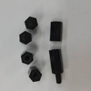 Lot 180 Pcs Nylon M3 Hex Spacers Screws Nut Standoff Assortment Boxes Set for PC