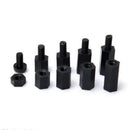 Lot 180 Pcs Nylon M3 Hex Spacers Screws Nut Standoff Assortment Boxes Set for PC