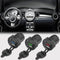 4.2A Dual USB Charger Socket with Voltmeter & Wire Waterproof for Car Motorcycle