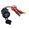 12V/24 4.2A Car Cigarette Lighter Socket Dual USB Charger Power Adapter Outlet