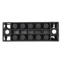 5 Set Blocks Terminal Dual Row Electric Metal Ground Circuit Connection Strip
