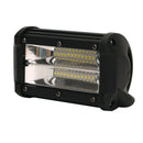 1X 72W LED Work Flood Square Spot Light 12V 24V Off Road Truck Boat SUV Fog Lamp
