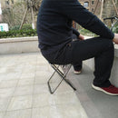 Portable Aluminum Folding Chair Stool Seat For Outdoor Fishing Garden DFG IEF