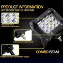 4 inch 36W Square LED Work Light Bar Beam Spot Offroad Driving Fog Lamps S SSF