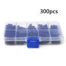 300Pcs Nut Set Spacer PCB Standoff Assortment M3 Nylon Hex Screw Kit Black IZT