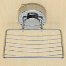 1x Shower Soap Dishes Holder Basket Tray Organizer Bathroom Strong Suction VEY