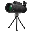 40X60 Zoom Optical HD Lens Monocular Telescope+ Tripod+ Clip For SmartPhone DQA