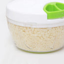 Brieftons Manual Food Vegetable Chopper Mincer Blender Chop Fruits Hand Held Nsd
