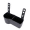 4x Black Plastic Universal Portable Car Seat Back Storage Box Organizer NAR