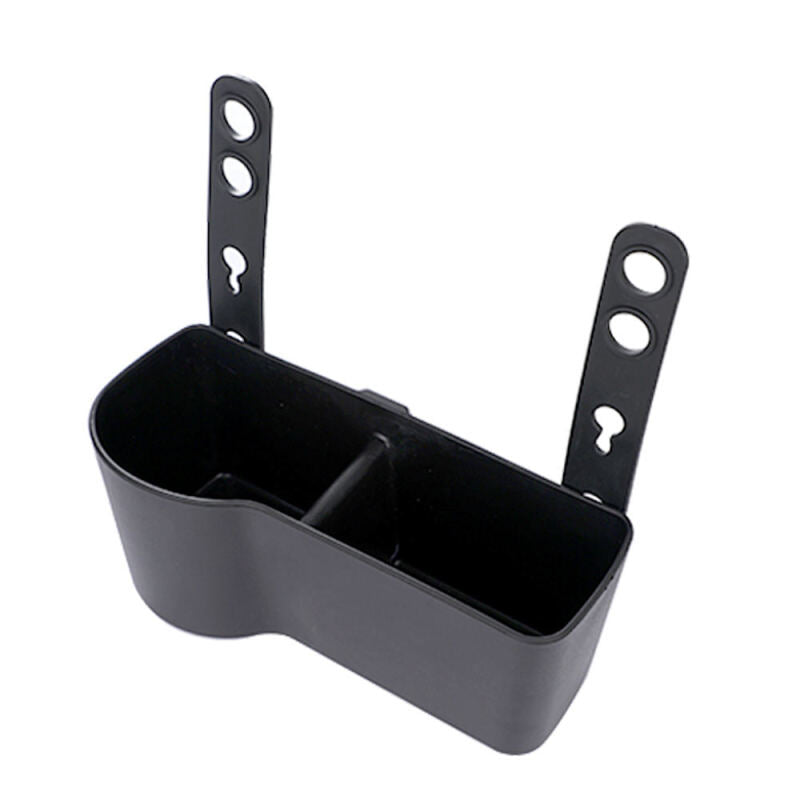4x Black Plastic Universal Portable Car Seat Back Storage Box Organizer NAR