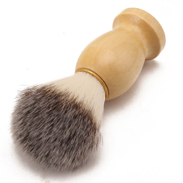 1piece Professional men's beard brush Barber Tool soft Comfort nylon wool LMH