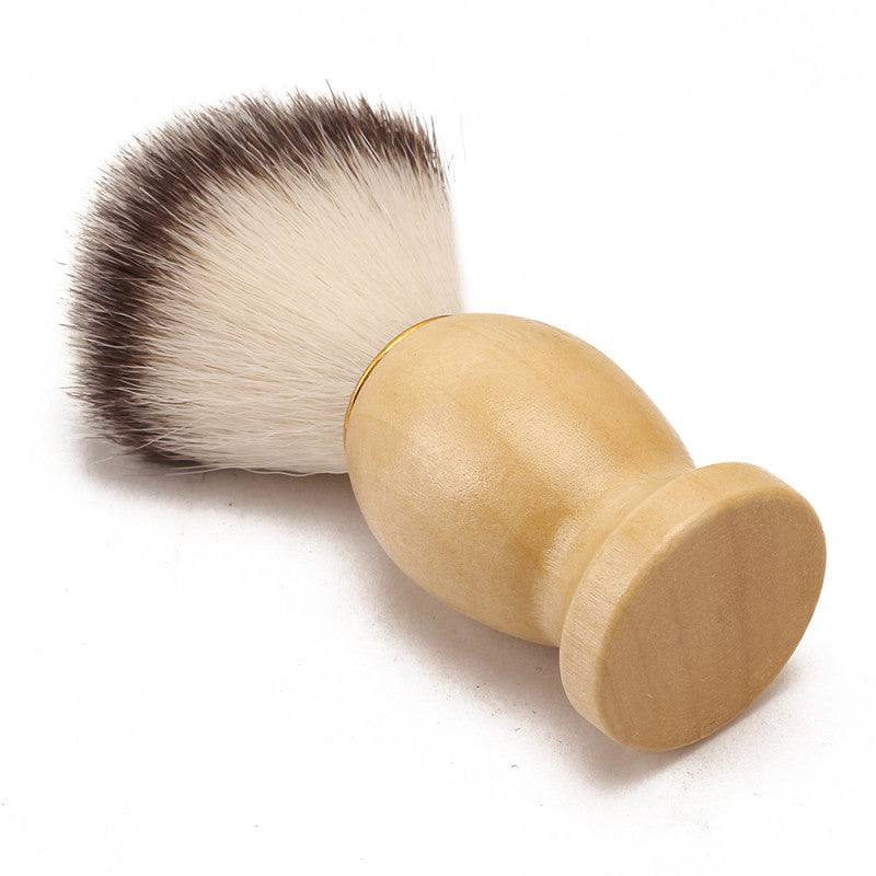 1piece Professional men's beard brush Barber Tool soft Comfort nylon wool LMH