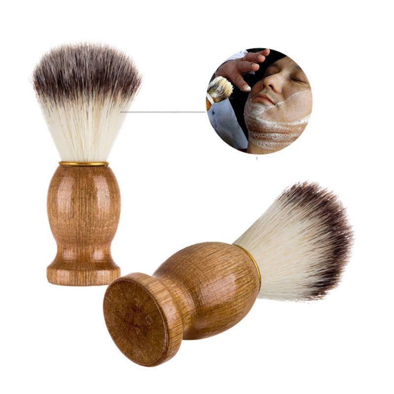 1piece Professional men's beard brush Barber Tool soft Comfort nylon wool LMH