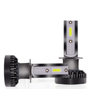 2pcs Aluminum H1 COB LED 80W 16000LM Car Headlight Kit 6000K Lamp Bulbs NPF