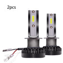 2pcs Aluminum H1 COB LED 80W 16000LM Car Headlight Kit 6000K Lamp Bulbs NPF