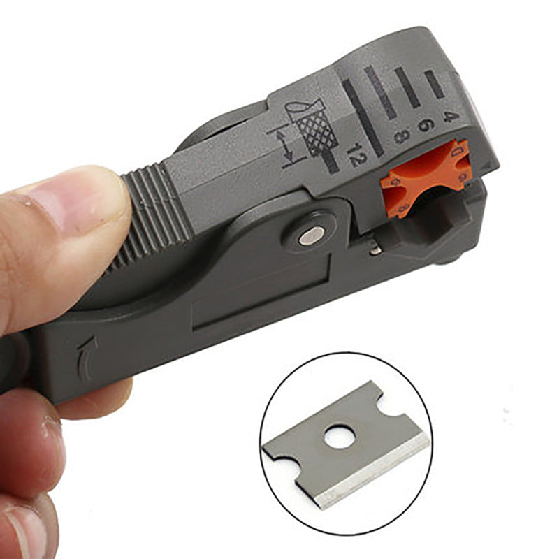 2x Rotary Coax Coaxial Cable Stripper Cutter Tool for RG58 RG6 RG59 Lea OMV WOD