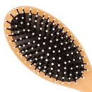 Bamboo Wooden Hair Brush Oval Pneumatic Massage Comb Wood Paddle Spa Hai NGO