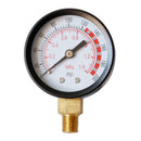 0-200 PSI Air Gauge For Air Tank Accessory Easy To Read Two Color Gauge  PIP
