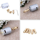 7Pcs 0.5-3.2mm Micro Twist Hand Drill Kit Chuck Electric Drill Bit Collet WKZ