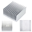 Aluminum Alloy Heat Sink IC Heatsink Cooling Fin For CPU LED Power 50*5 ADG