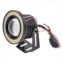2x 3" LED Car SUV Halo Rings Angel Eyes COB Projector Fog Light Universal New