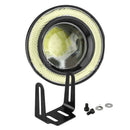 2x 3" LED Car SUV Halo Rings Angel Eyes COB Projector Fog Light Universal New