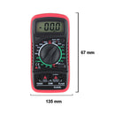 Digital XL-830L LCD Multimeter Voltmeter Ammeter Ohmmeter OHM VOLT Tester PAN