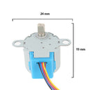 DC 12V Stepper Motor +ULN2003 Driver Test Module Board 28BYJ-48 For Arduino KCK
