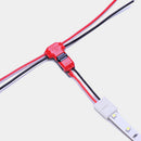 3X 2 Pin 2 Way Universal T-type Compact Wire Wiring Connector Terminal RJO HSP