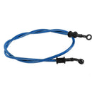 50cm Motorcycle Braided Stainless Steel Brake Clutch Oil Hoses Line OLF