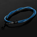 50cm Motorcycle Braided Stainless Steel Brake Clutch Oil Hoses Line OLF